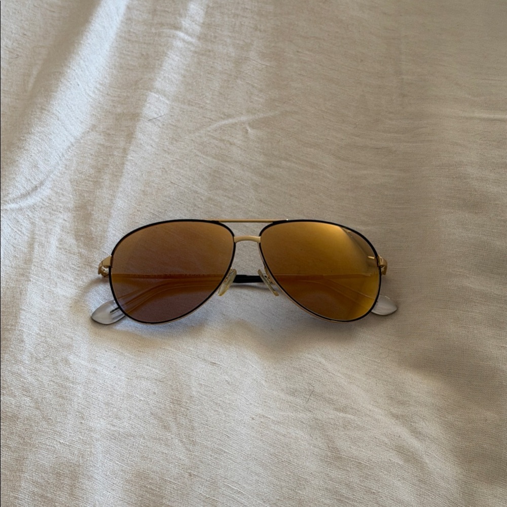 Marc by Marc Jacobs Gold Aviator Sunglasses